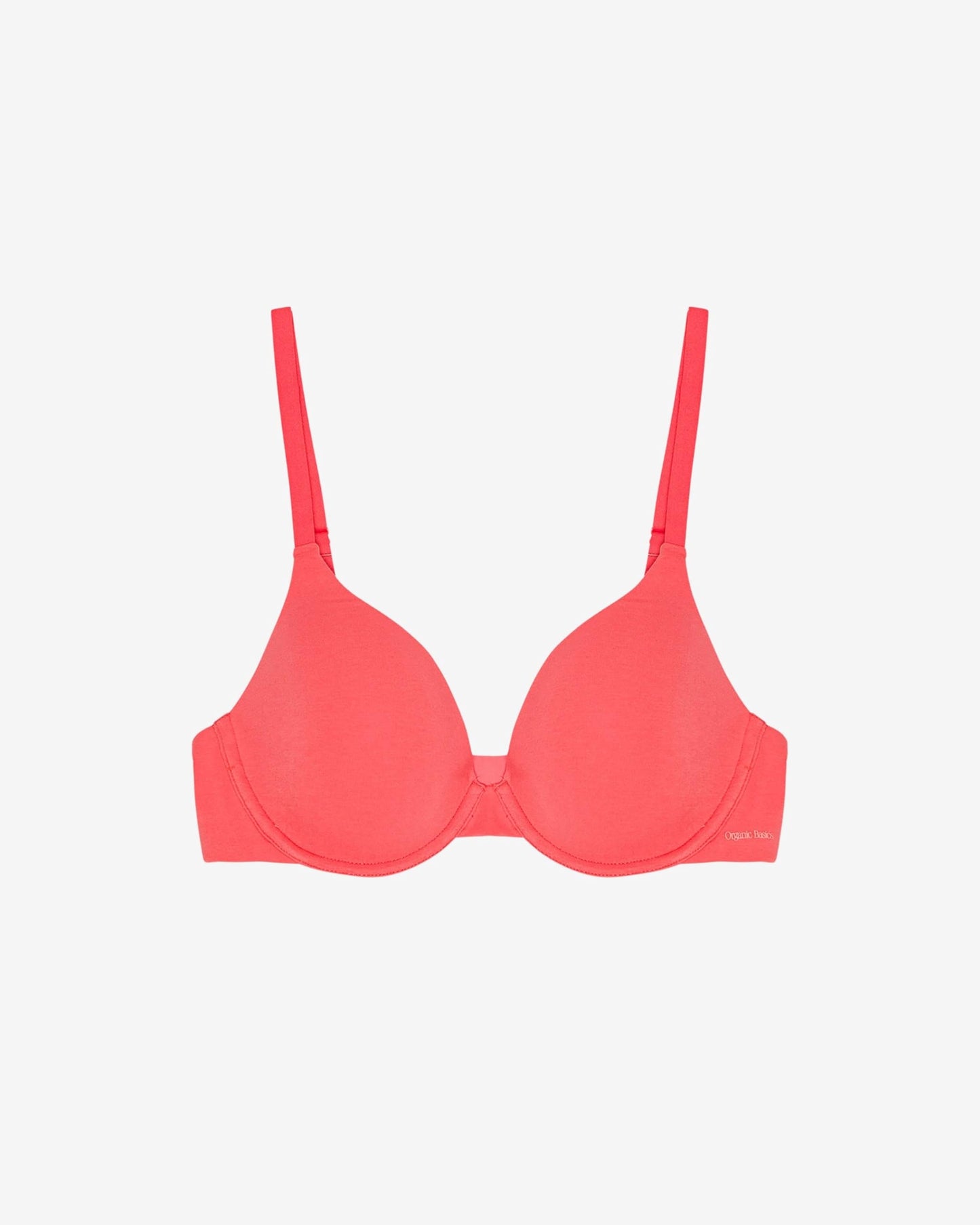 Organic Basics Women's Core Full Coverage Underwire Bra Sunset Size 36D