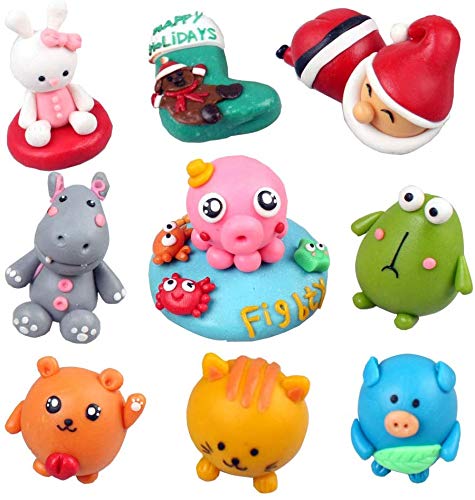 CiaraQ Polymer Clay Kit Mini Modeling Set 24 Colors for Kids Beginners Artist