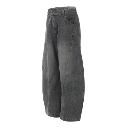 Simple Versatile Loose-fitting Wide-leg Trousers