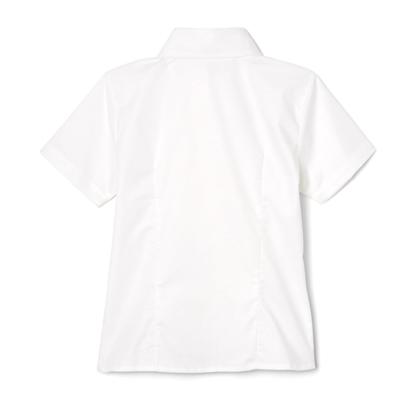 French Toast Girls Short Sleeve Button Down Oxford Shirt White Size 6X