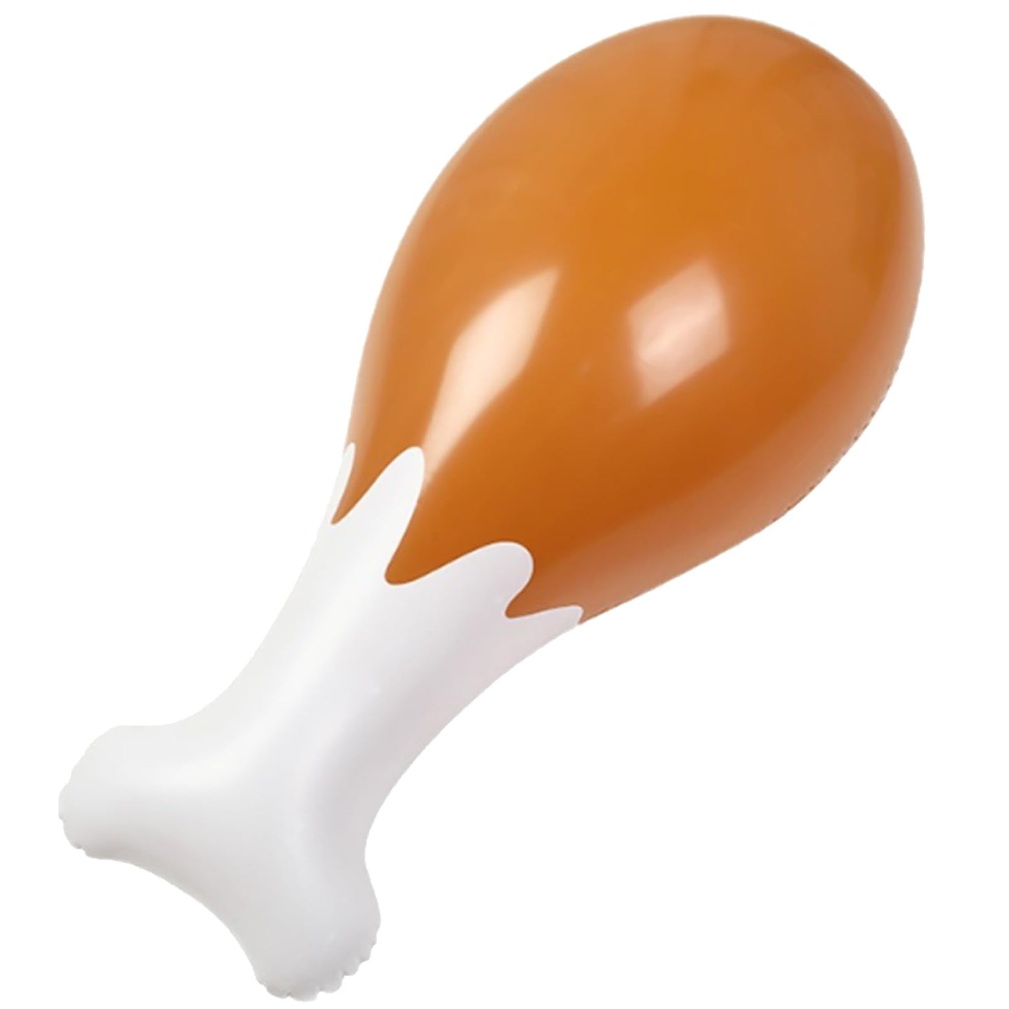 AIUPUOC Thanksgiving Turkey Leg Inflatable Balloon 24'' Orange 1Pc PVC