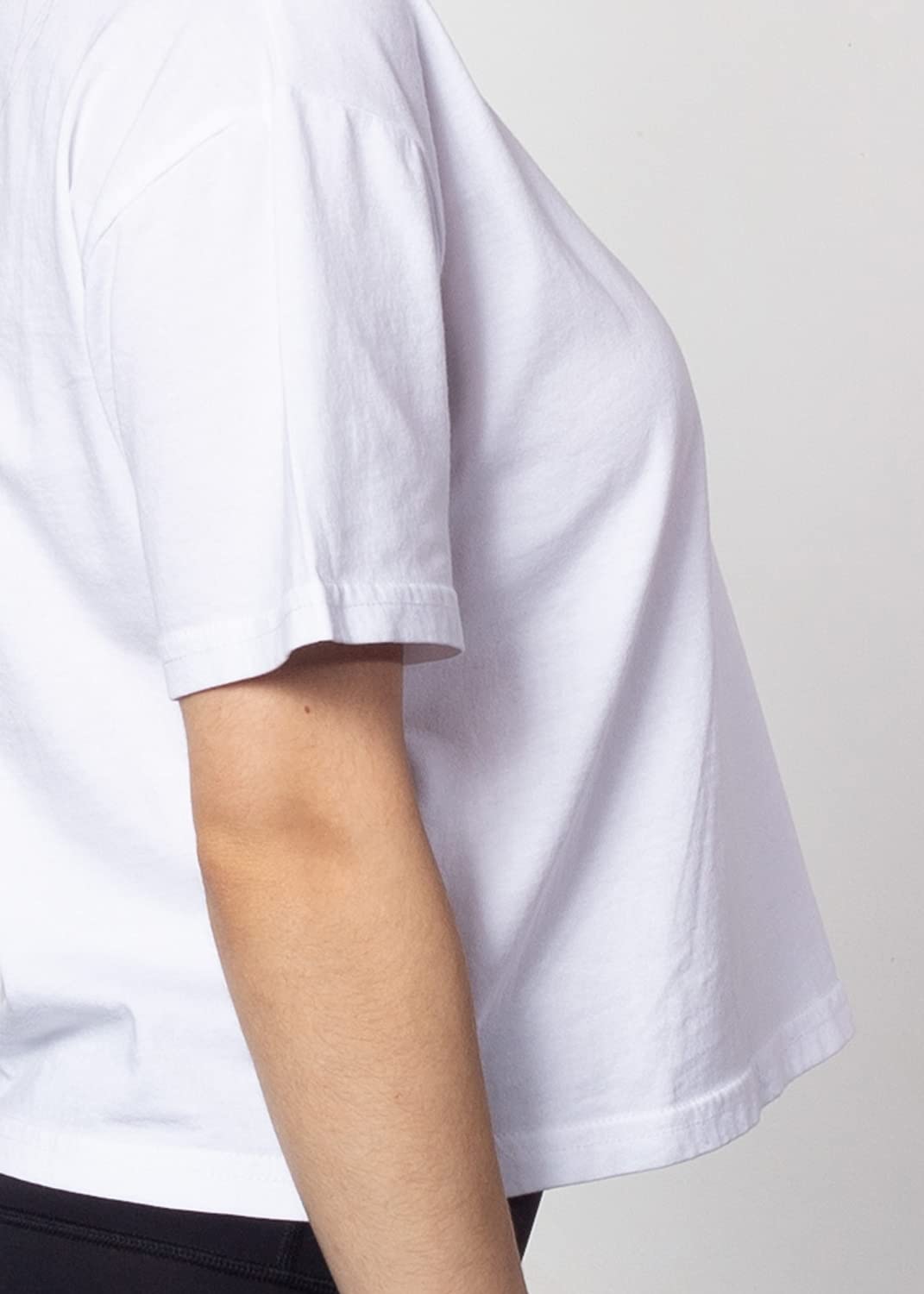 chicka-d Women's Short 'N Sweet Tee White Size S