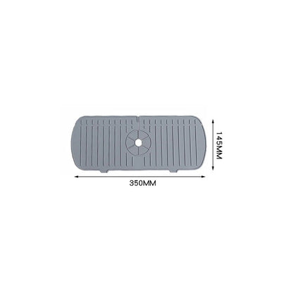 Kitchen Faucet Splash Pad Silicone Sink Faucet Splash Guard Mat Sponge Drain Rack Countertop Protector for Bath Kitchen Gadgets