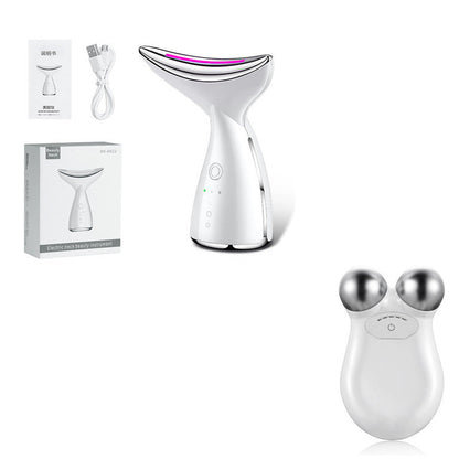 Neck Face Beauty Device LED Photon Therapy