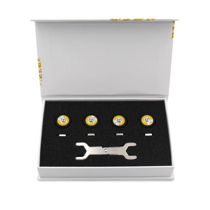 Wireless built-in external car tire sensor detector
