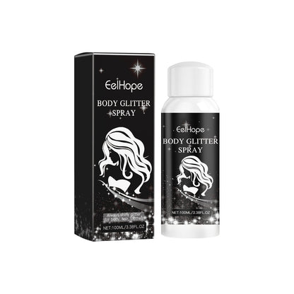 Body Flash Spray, Face Body Star Flash Party Highlight Focus Flash Spray