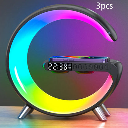G Shaped LED Lamp with Bluetooth Speaker