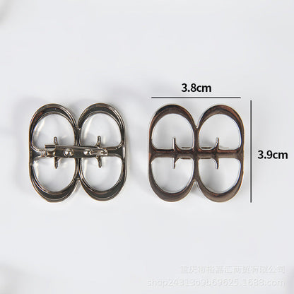 Ins Style Metal Simplicity Brooch
