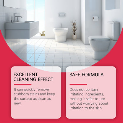 Stain Dissolver, Toilet Tile Toilet Scale Stain Cleaning Multi-Purpose Cleaning Solution
