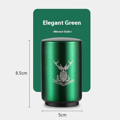 Creative Stainless Steel Beer Bottle Bar Press Opener Automatic Summer Party