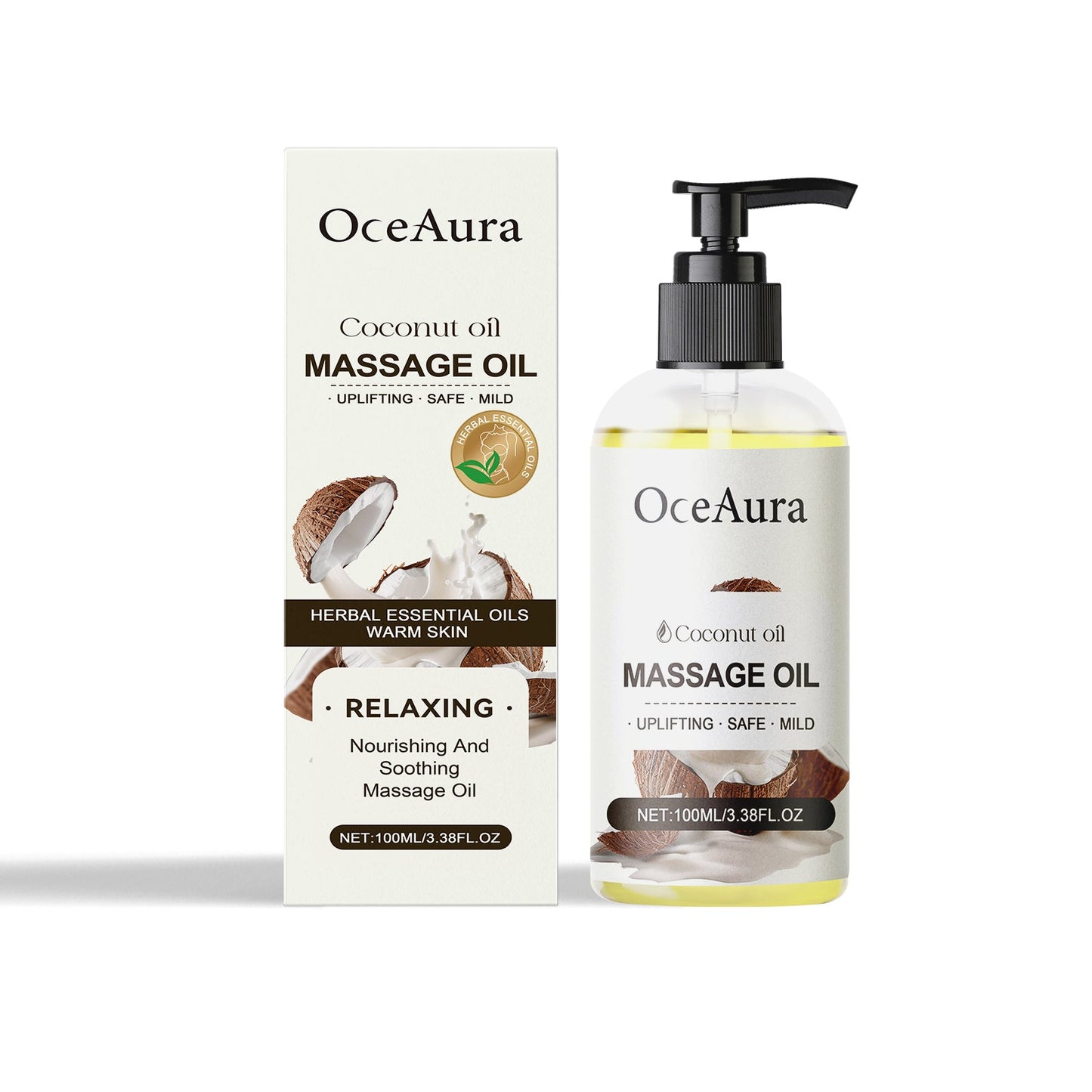 Coconut Oil Body Essential Oil Hydrating And Moisturizing Body Moisturizing Massage Essential Oil
