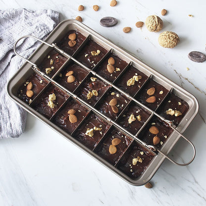 Square Brownie Baking Pan Cake Mold