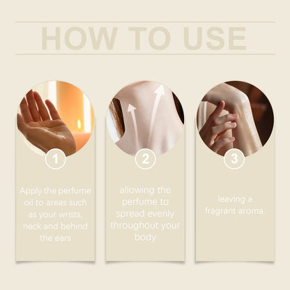 Perfume Oil Series, Small Sweet Portable Elegant Natural Fresh Exudes Charm And Lingering Fragrance