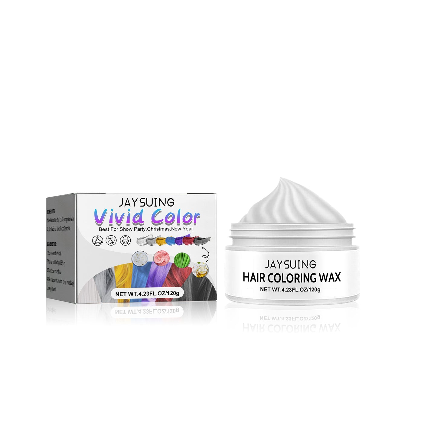 Hair Cream, Covering White Hair, Easy Coloring, Non-Dampening, Tide Color Beauty Hair Cream