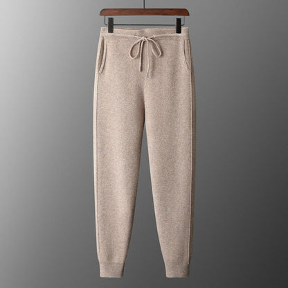 Men's Thick Wool Harem Pants