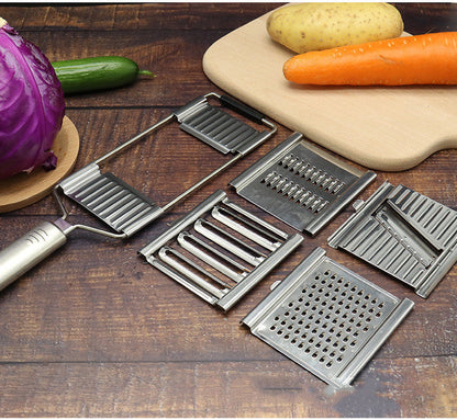 Stainless Steel Grater Vegetable Fruit Slicer Peeler