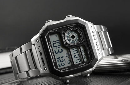 Business Steel Multi-Function Sports Watch