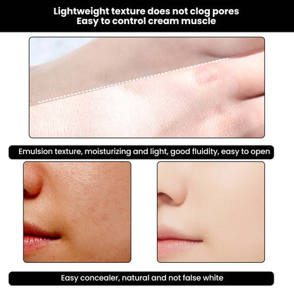 Moisturizing Toning Cream, Light Makeup To Hide Spots Hydrating Moisturizing Beauty Brightening Cream For Lazy Skin