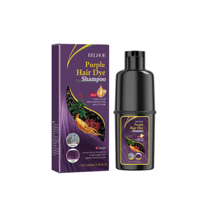 Black Hair Shampoo Series, Gentle, Non-Irritating And Moisturizing Scalp Easily Changing Color Hair Shampoo