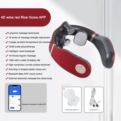 Cervical massager intelligent neck protection device neck massager, electric neck massager