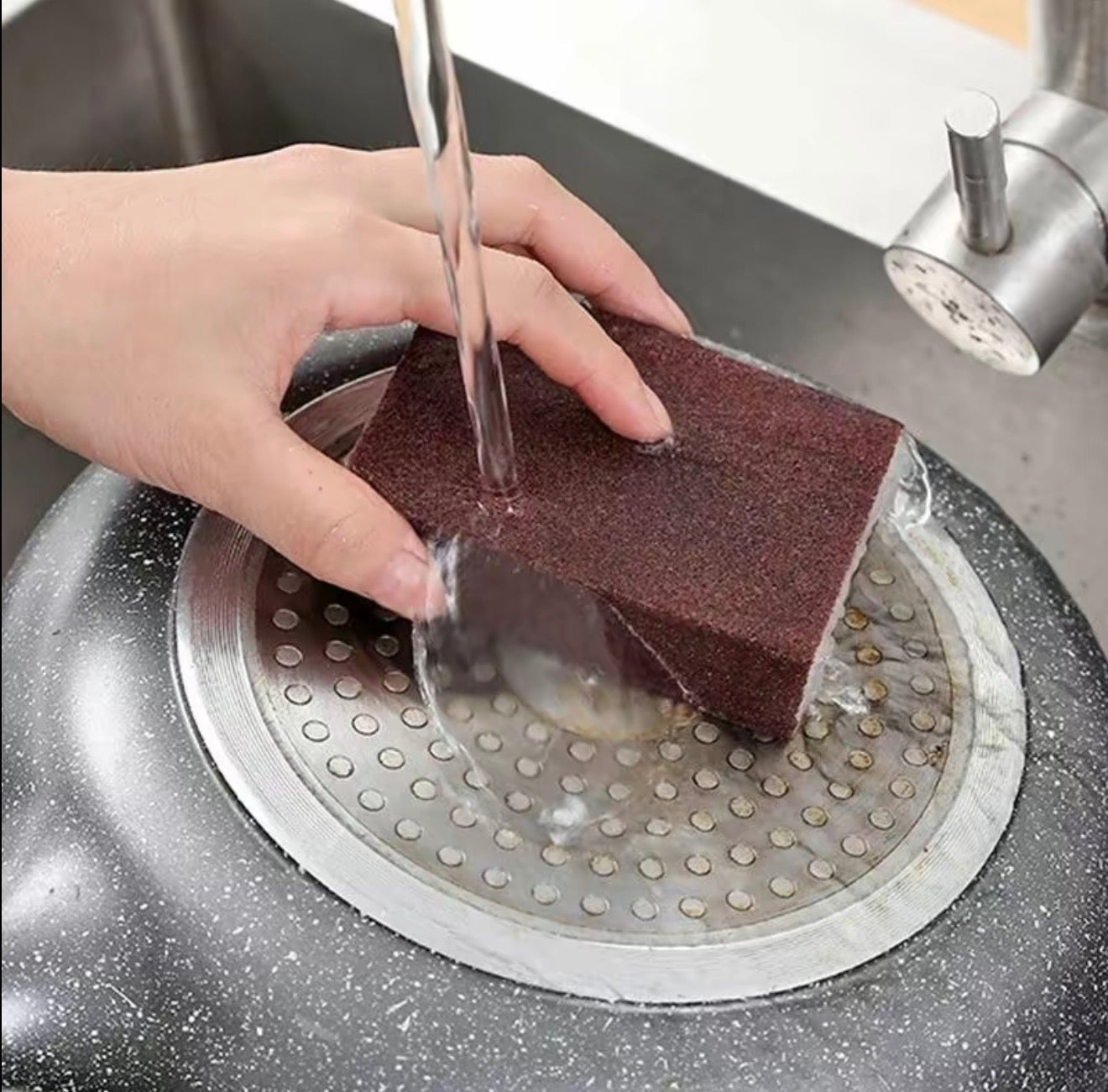 SparkScrub Emery Cleaning Sponge