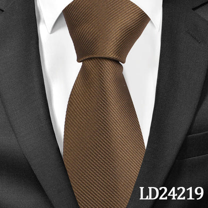 instripe Classic Polyester Tie Set, 6cm Necktie