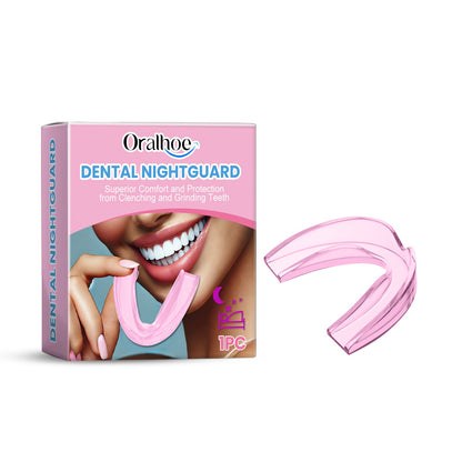Pink Night Molar Mouth Guard Prevents Sleep Snoring Bite Molar Mouth Guard Protects Teeth