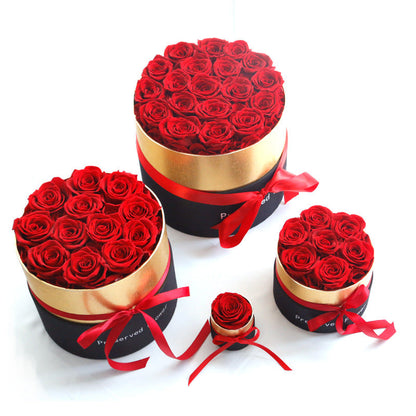 Eternal Roses Preserved Real Rose Gift Box