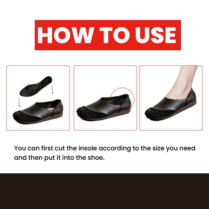 Far Infrared Tourmaline Acupressure Insoles, Vein Repair Body Care Slimming Body Anti-Slip Wear Arch Support Insoles
