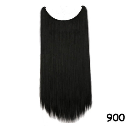 S-noilite 20" Invisible Wire Hair Extensions