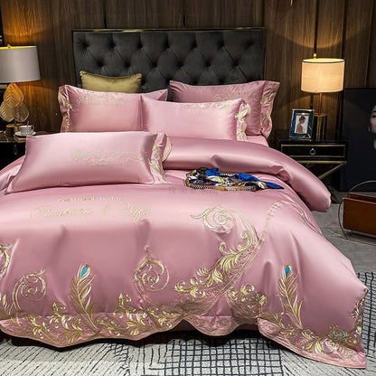 Ice Silk Quilt Bed Sheet Set