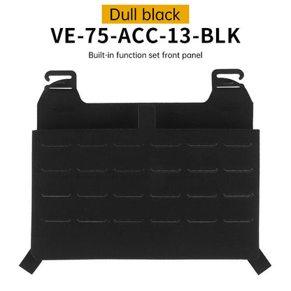 WoSporT can accommodate three 5.56 (or two 7.62) inner pockets with built-in function cover camouflage front panel