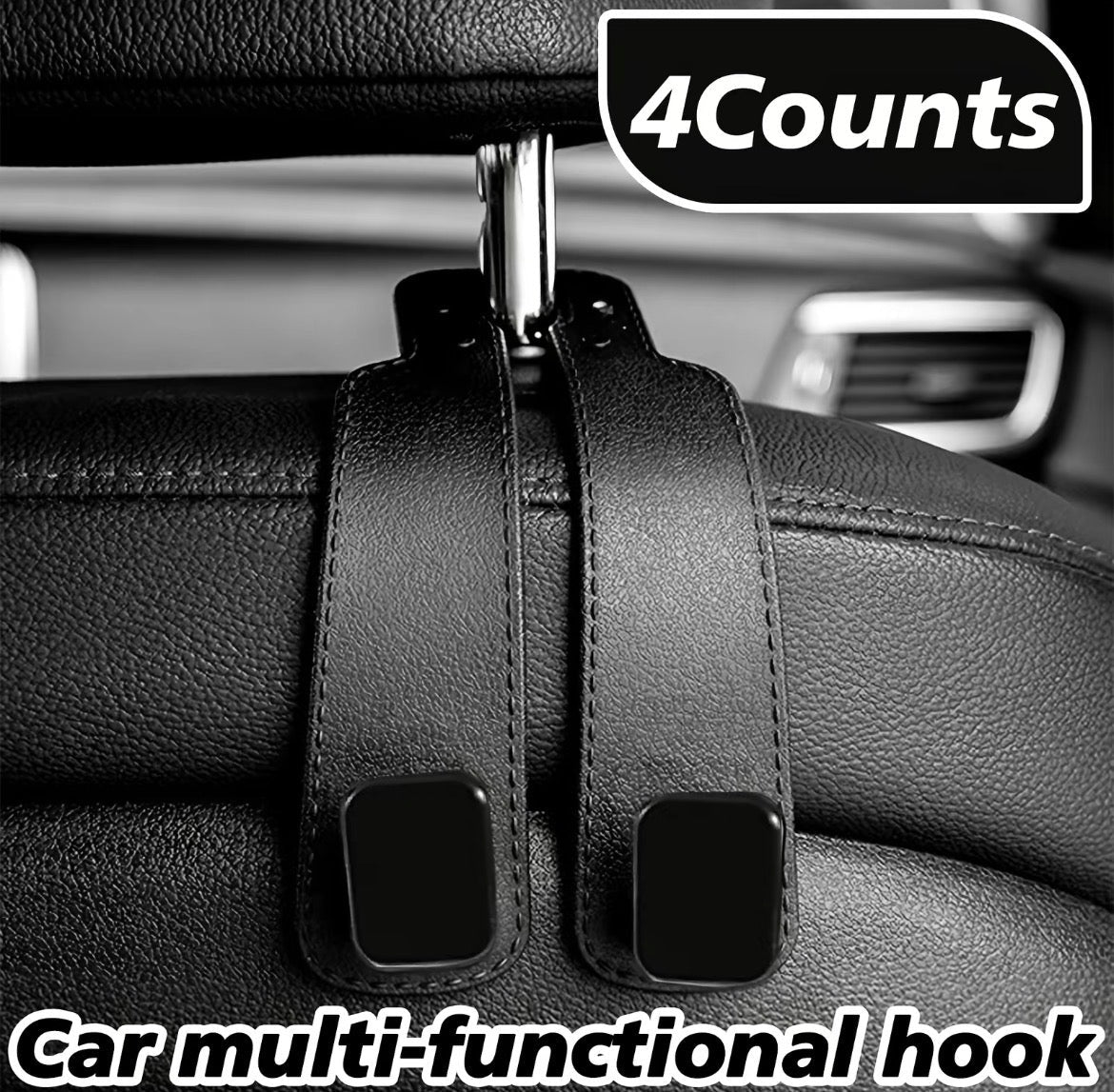 GripRide Car Hooks
