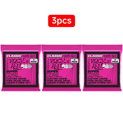 EB Regular Slinky Classic pure nickel electric guitar strings, 10 - 46 gauge (P03251)