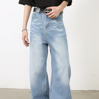 Men's Cat Beard Design Trendy Pants