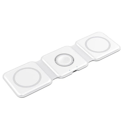 3-in-1 Magnetic Multi-function Charger Folding Wireless Charger for Xiaomi  Apple Phone Headset Watch Airpods Charger