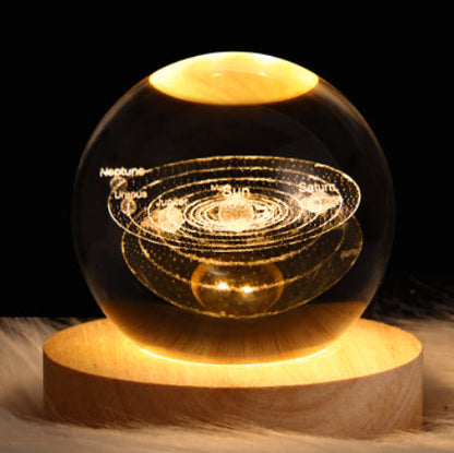 Luminous Crystal Ball Projection Ambience Light