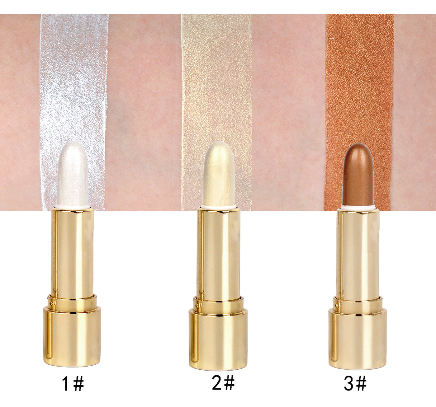 HANDAIYAN Three Dimensional High Gloss Repair Stick Highlighter Stick Brightening Stick Lying Silkworm Pen Eye Opening Pen