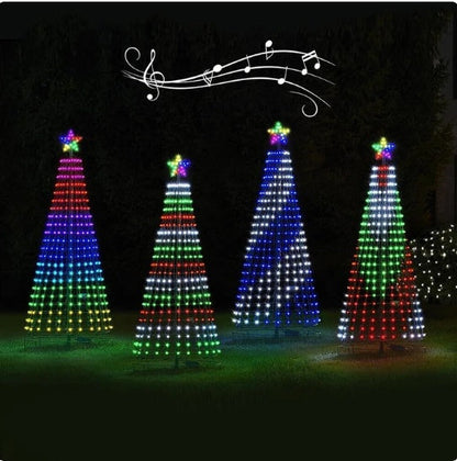 Multi-Color LED Animated Christmas Tree Lights