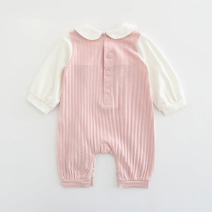 Baby embroidered jumpsuit