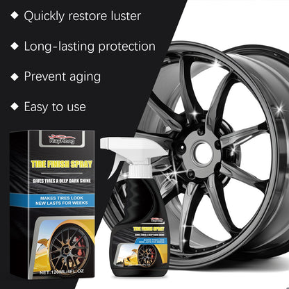 Auto Tire Shine Spray Auto Tire Clean Polishing Coating Liquid Coating Agent