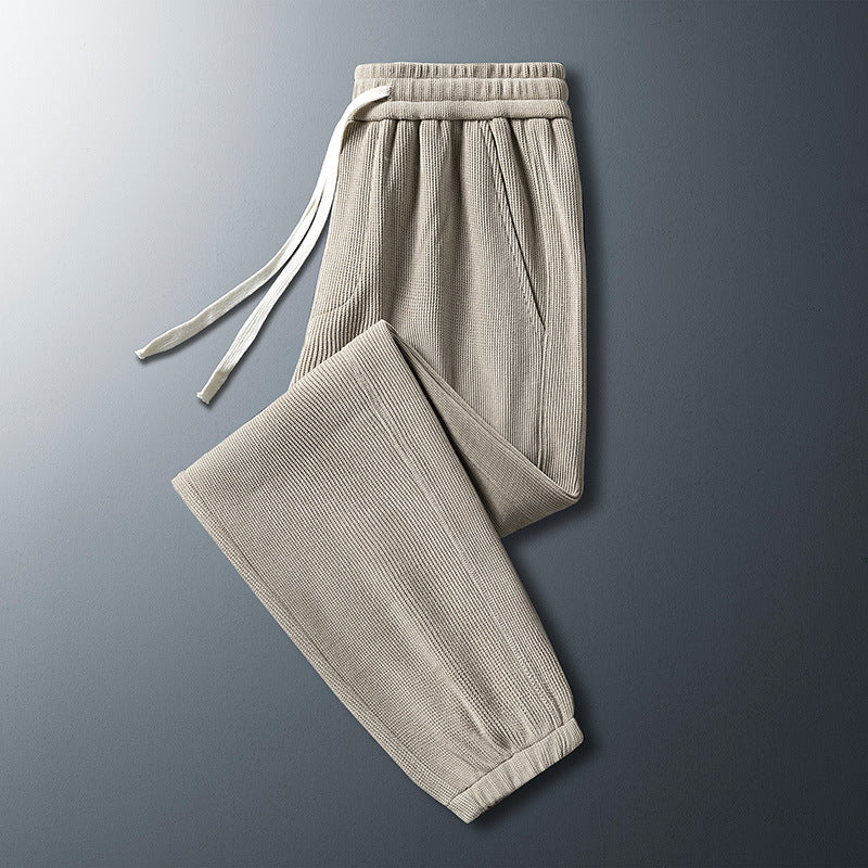 Men's Corduroy Plush Sanitary Pants