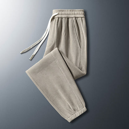 Men's Corduroy Plush Sanitary Pants