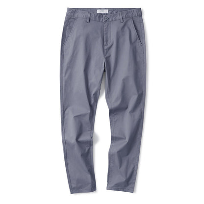 Men's Pure Cotton Casual Loose Straight Pants Summer