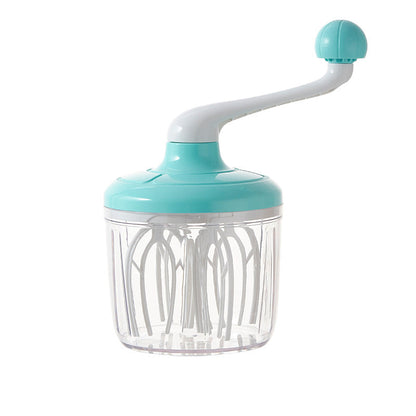 Household Baking Tools Cake Cream Beater Stirring Rod Egg White Foaming Machine Semi-Automatic Hand Operated Egg Beater