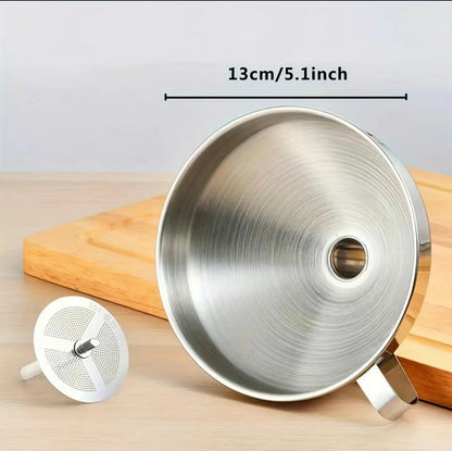 SmartStrain Kitchen Oil Funnel Filter