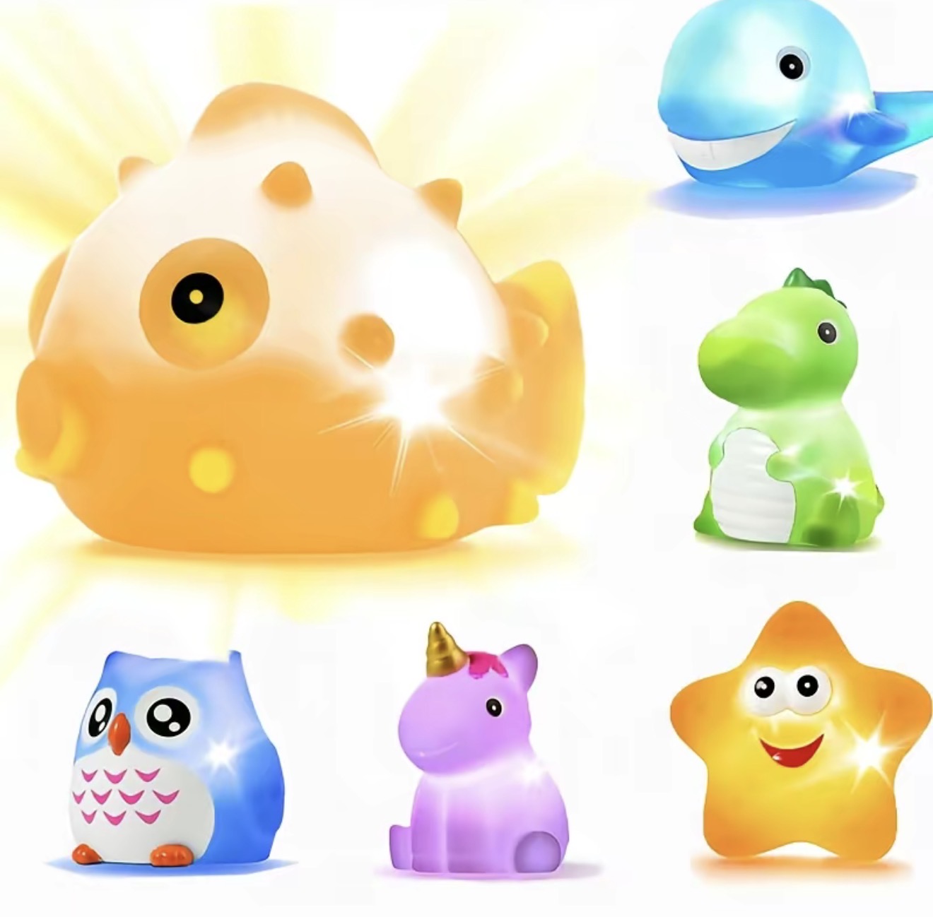 GlowSplash LED Bath Toy