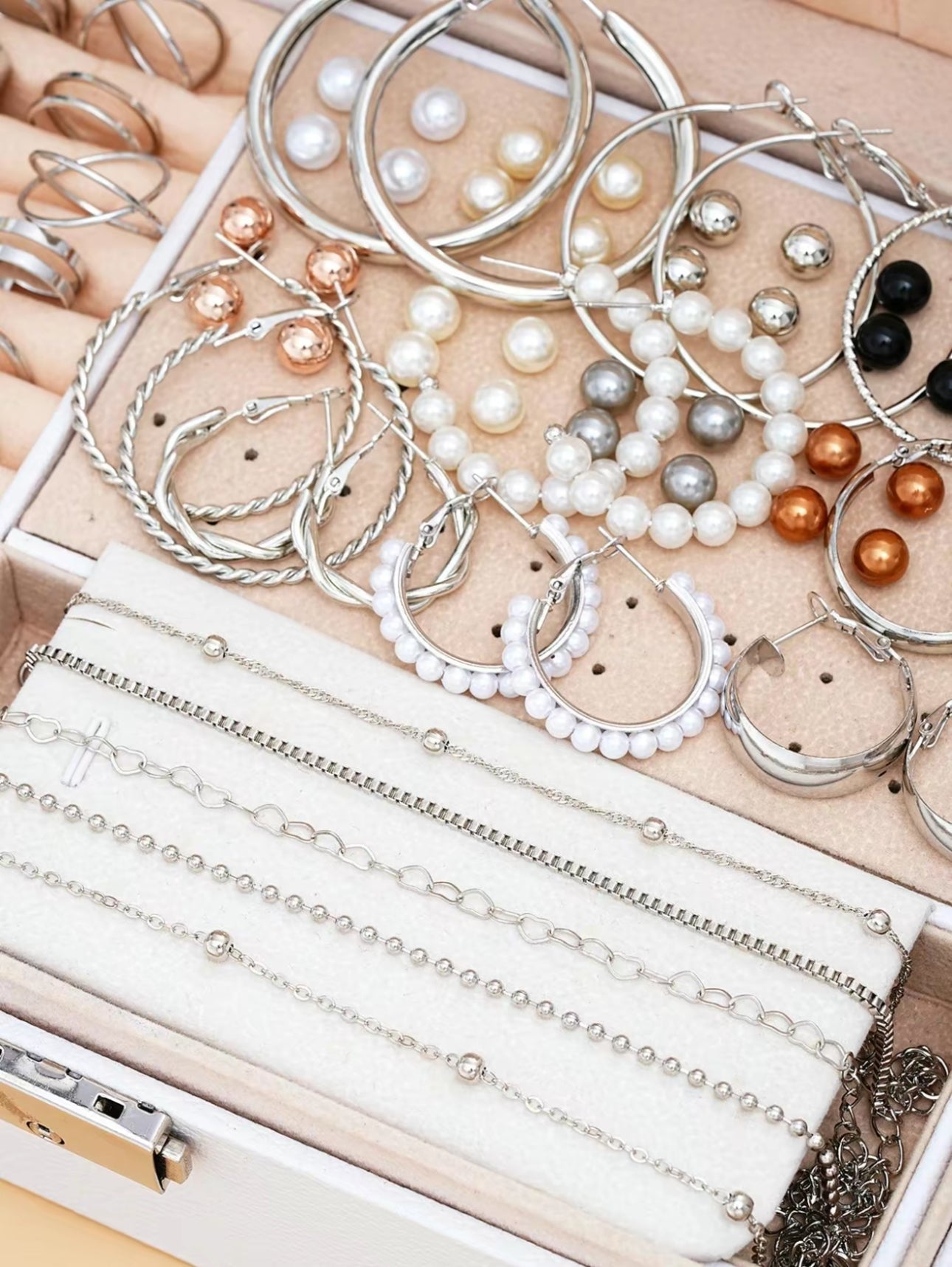LuxePearl Charm Set