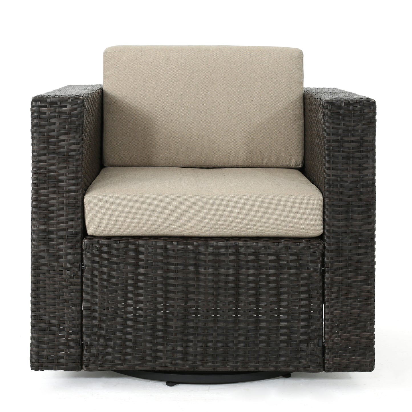 PUERTA MP1 SWIVEL CHAIR-DARK BROWN