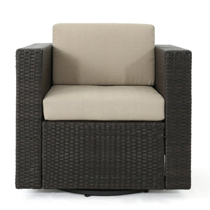 PUERTA MP1 SWIVEL CHAIR-DARK BROWN